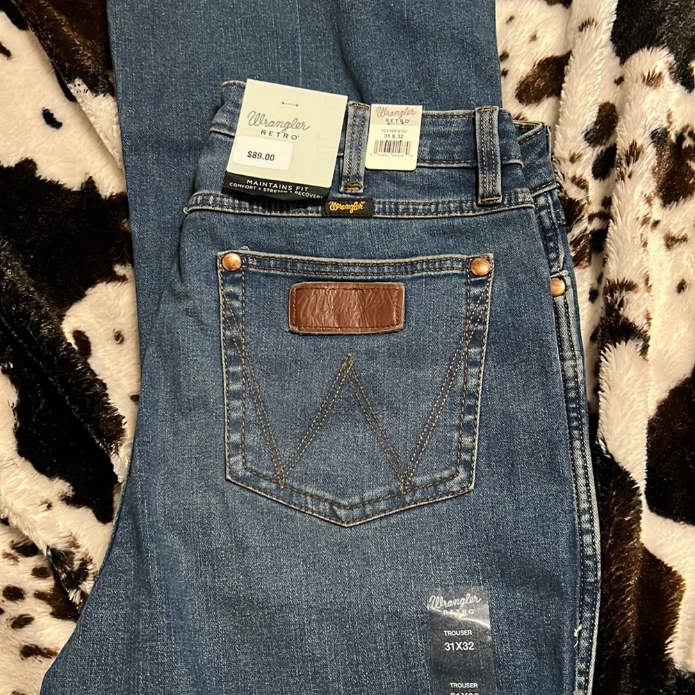 Retro wranglers size 31x32
